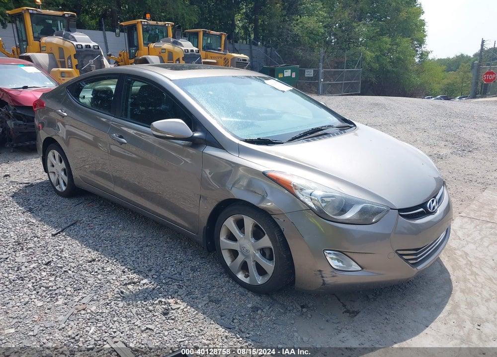 2013 HYUNDAI ELANTRA LIMITED VIN: 5NPDH4AE7DH336362
