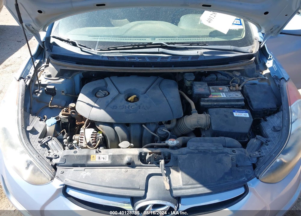 2012 HYUNDAI ELANTRA GLS (ULSAN PLANT) VIN: KMHDH4AE1CU374346