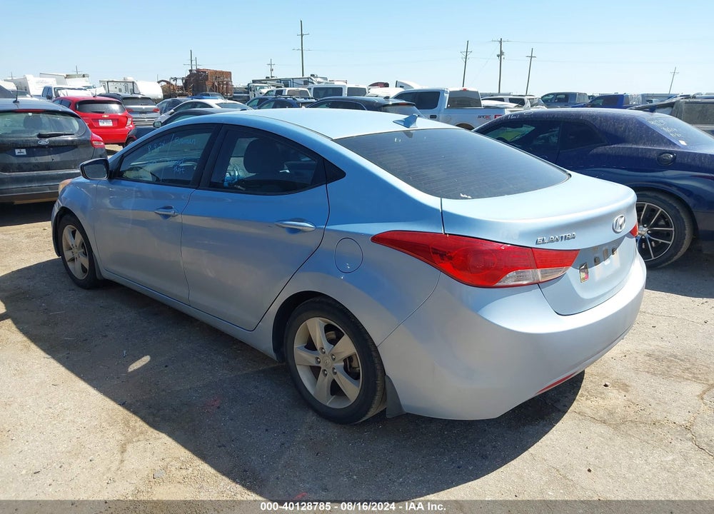 2012 HYUNDAI ELANTRA GLS (ULSAN PLANT) VIN: KMHDH4AE1CU374346