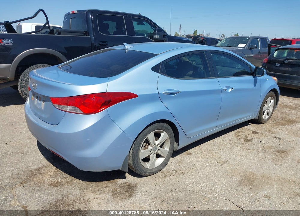 2012 HYUNDAI ELANTRA GLS (ULSAN PLANT) VIN: KMHDH4AE1CU374346