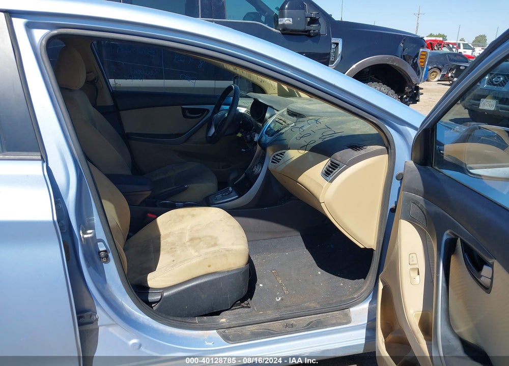 2012 HYUNDAI ELANTRA GLS (ULSAN PLANT) VIN: KMHDH4AE1CU374346