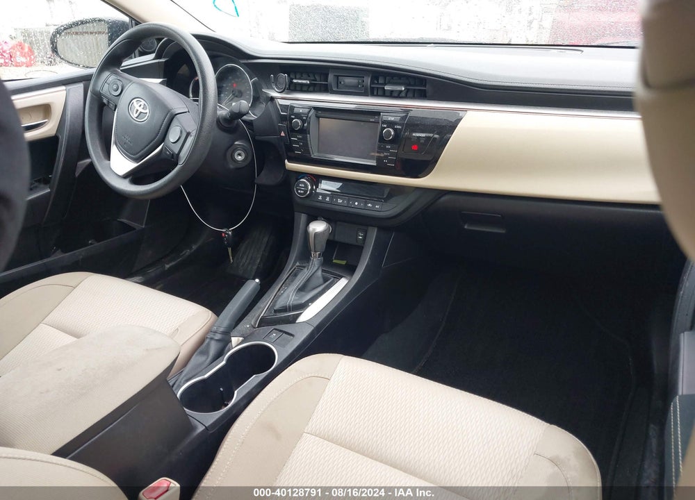 2014 TOYOTA COROLLA LE VIN: 2T1BURHE0EC113736