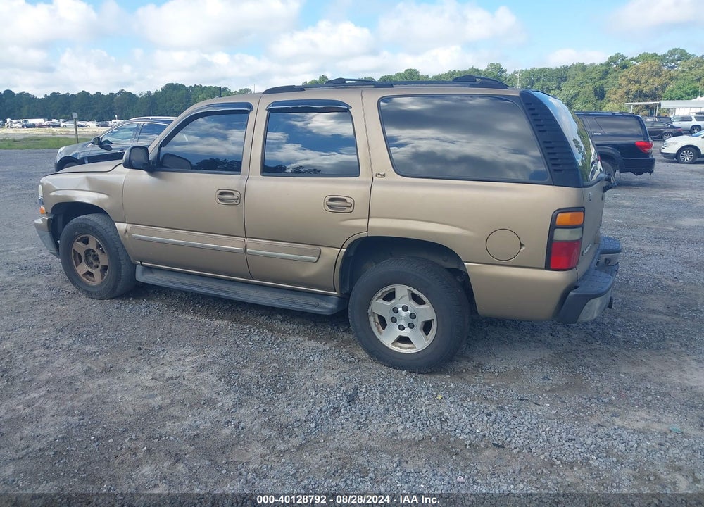 2005 CHEVROLET TAHOE LT VIN: 1GNEK13T05J121535