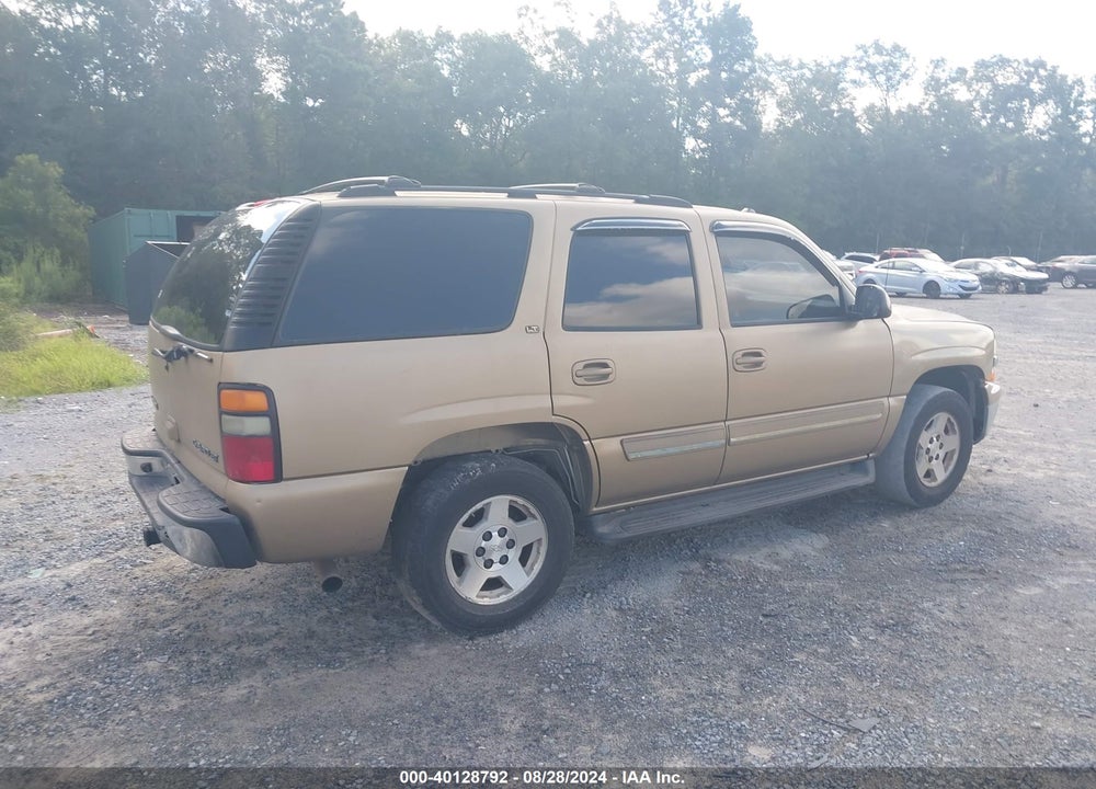 2005 CHEVROLET TAHOE LT VIN: 1GNEK13T05J121535
