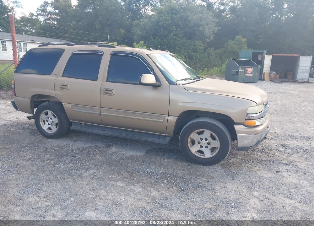 2005 CHEVROLET TAHOE LT VIN: 1GNEK13T05J121535