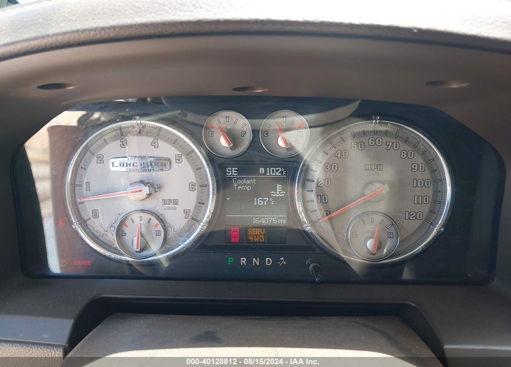 2012 RAM 1500 LAIE LONGHORN/LIMITED EDITION VIN: 1C6RD7PT4CS342412