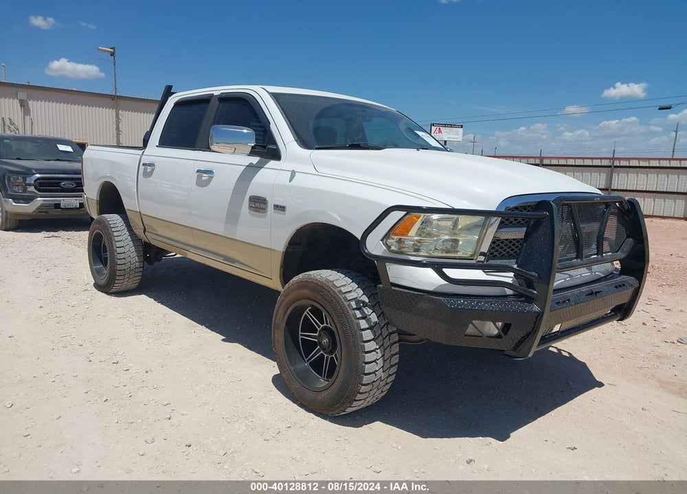 2012 RAM 1500 LAIE LONGHORN/LIMITED EDITION VIN: 1C6RD7PT4CS342412
