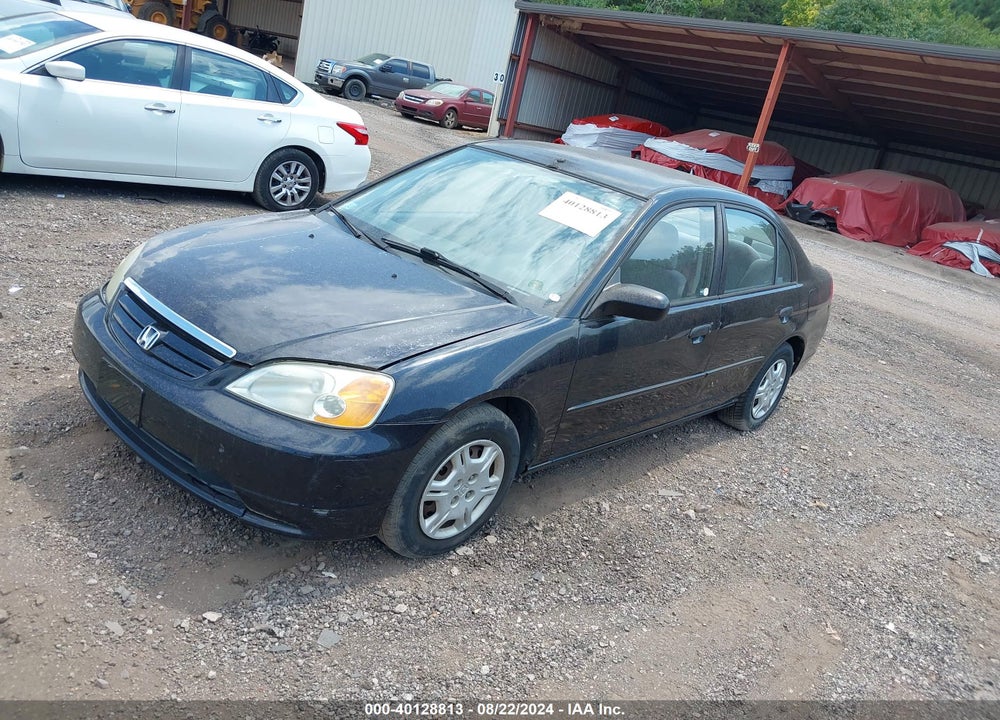 2001 HONDA CIVIC LX VIN: 2HGES16521H501804