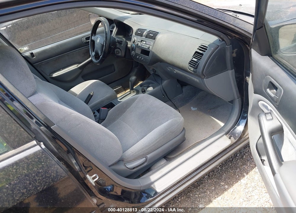 2001 HONDA CIVIC LX VIN: 2HGES16521H501804
