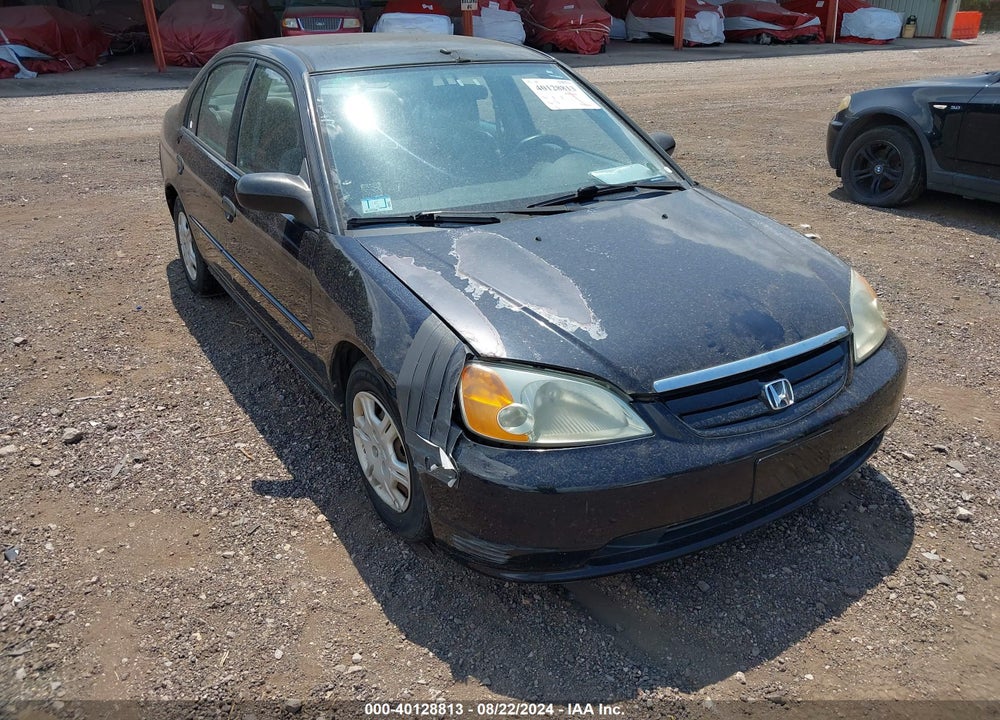 2001 HONDA CIVIC LX VIN: 2HGES16521H501804