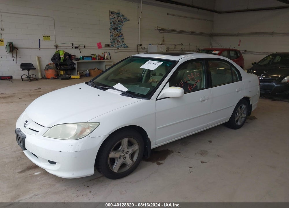 2004 HONDA CIVIC EX VIN: 2HGES26714H536233