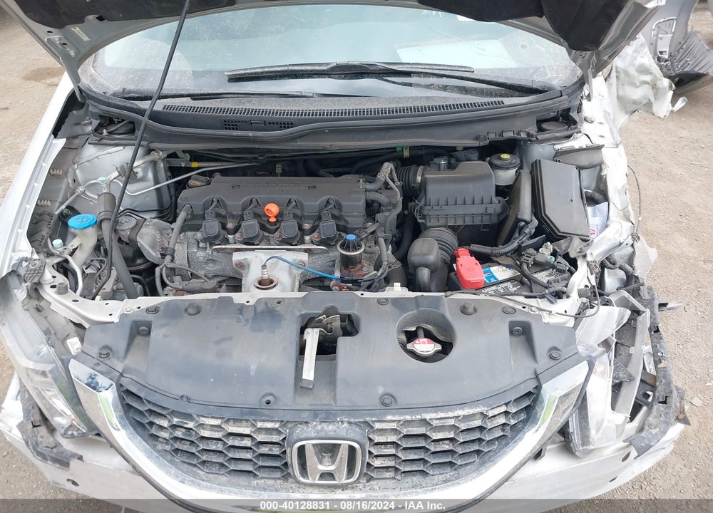 2013 HONDA CIVIC LX VIN: 19XFB2F57DE077139