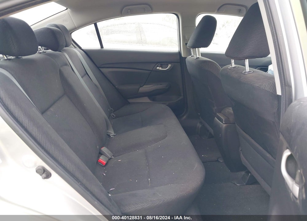 2013 HONDA CIVIC LX VIN: 19XFB2F57DE077139