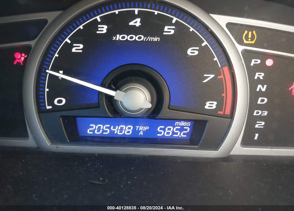 2008 HONDA CIVIC EX-L VIN: 2HGFG129X8H574413