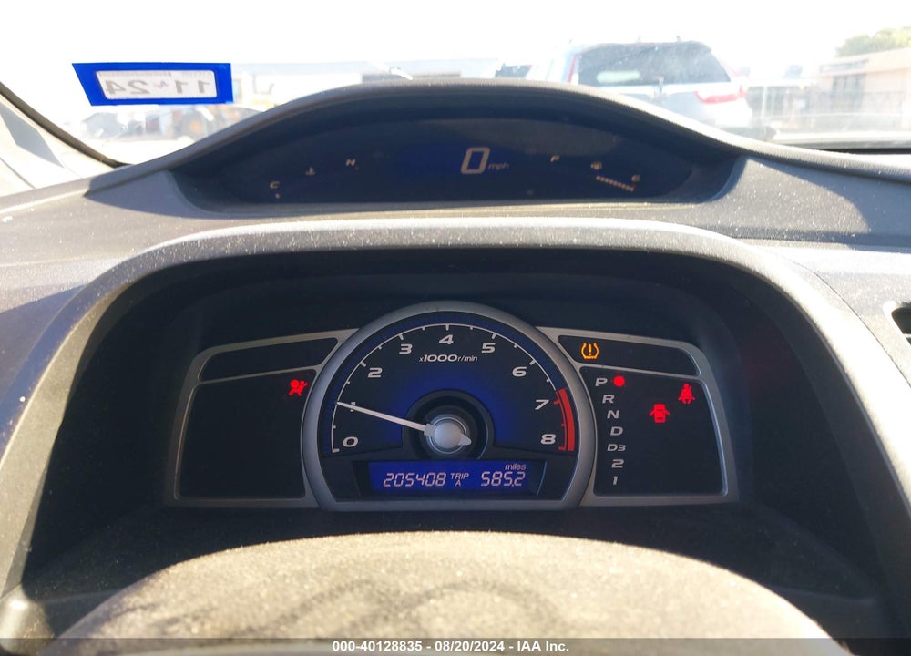 2008 HONDA CIVIC EX-L VIN: 2HGFG129X8H574413