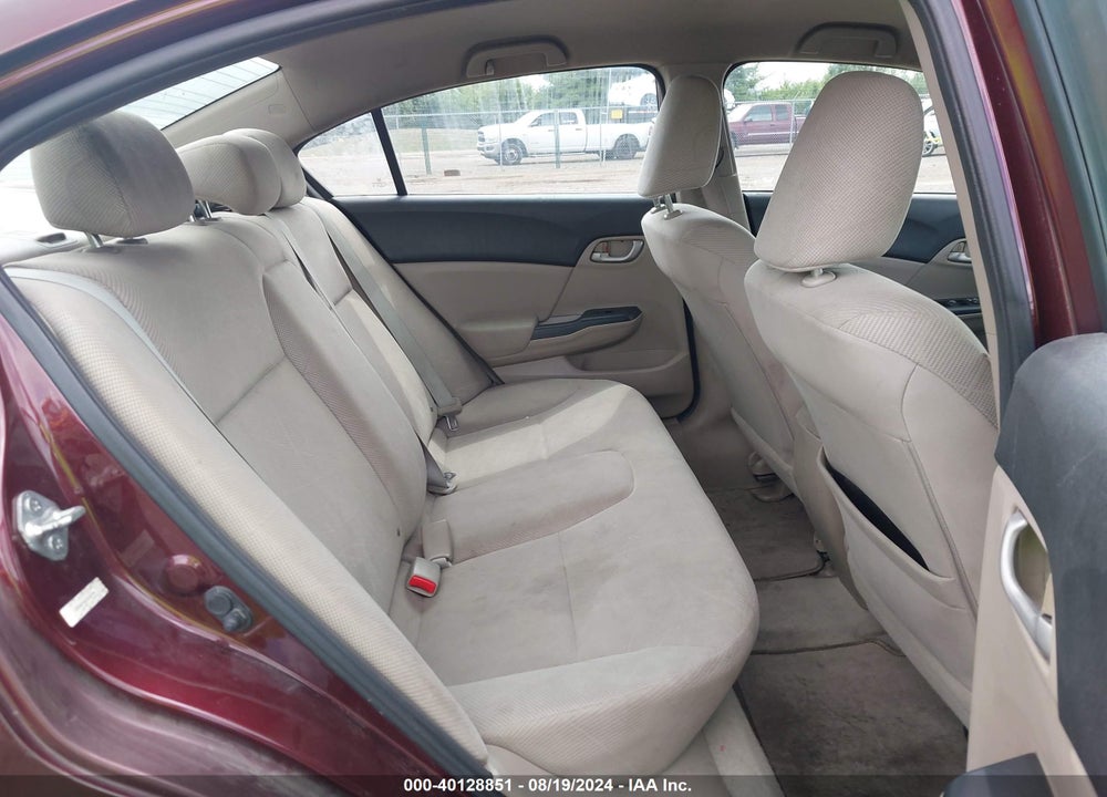2012 HONDA CIVIC LX VIN: 19XFB2F53CE043794