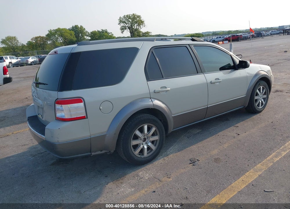 2008 FORD TAURUS X SEL VIN: 1FMDK02W48GA30369