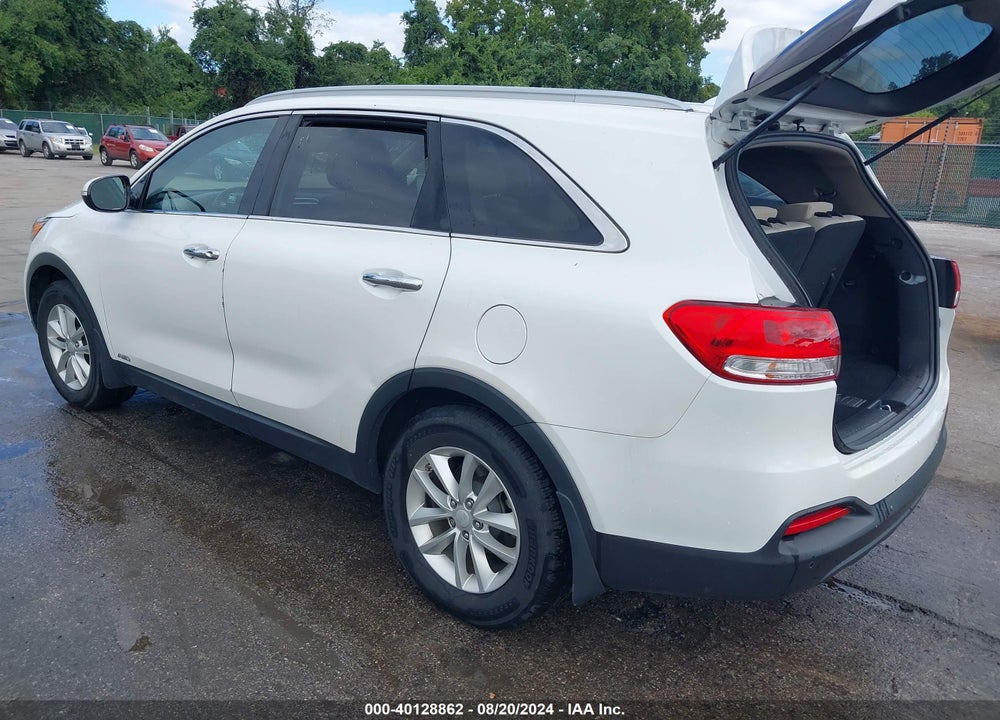 2016 KIA SORENTO 2.4L LX VIN: 5XYPGDA35GG110346