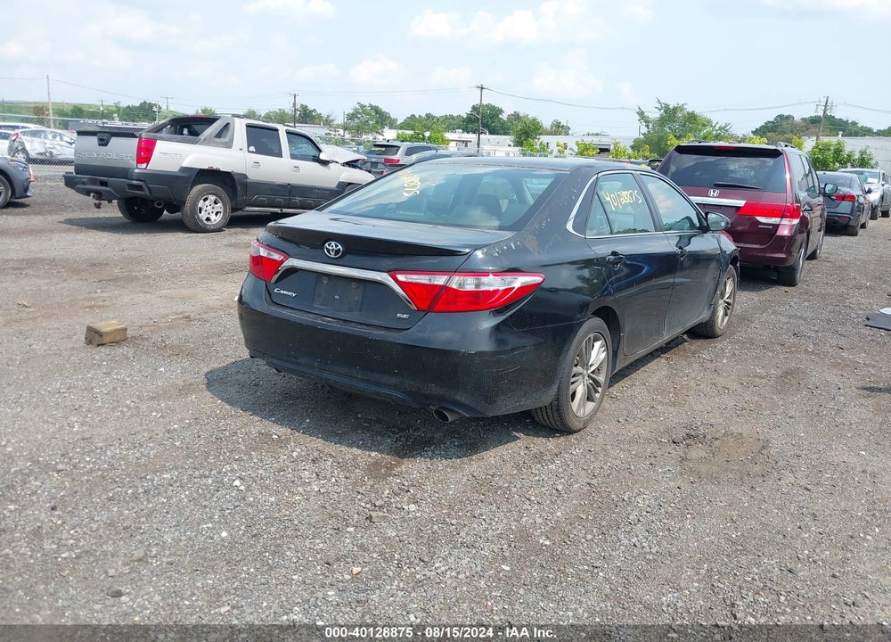 2015 TOYOTA CAMRY SE VIN: 4T1BF1FK8FU910742