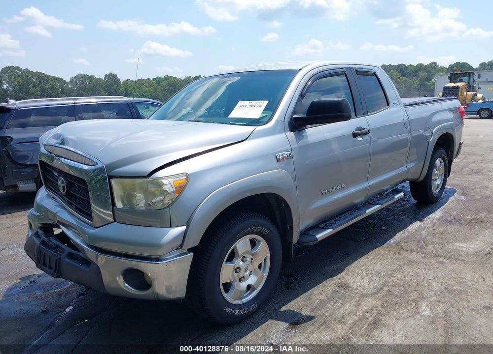 2008 TOYOTA TUNDRA SR5 5.7L V8 VIN: 5TFBV54148X043592