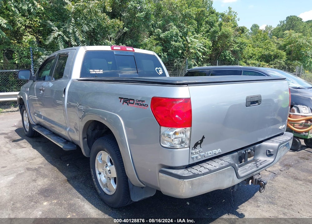 2008 TOYOTA TUNDRA SR5 5.7L V8 VIN: 5TFBV54148X043592