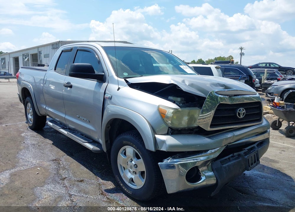 2008 TOYOTA TUNDRA SR5 5.7L V8 VIN: 5TFBV54148X043592
