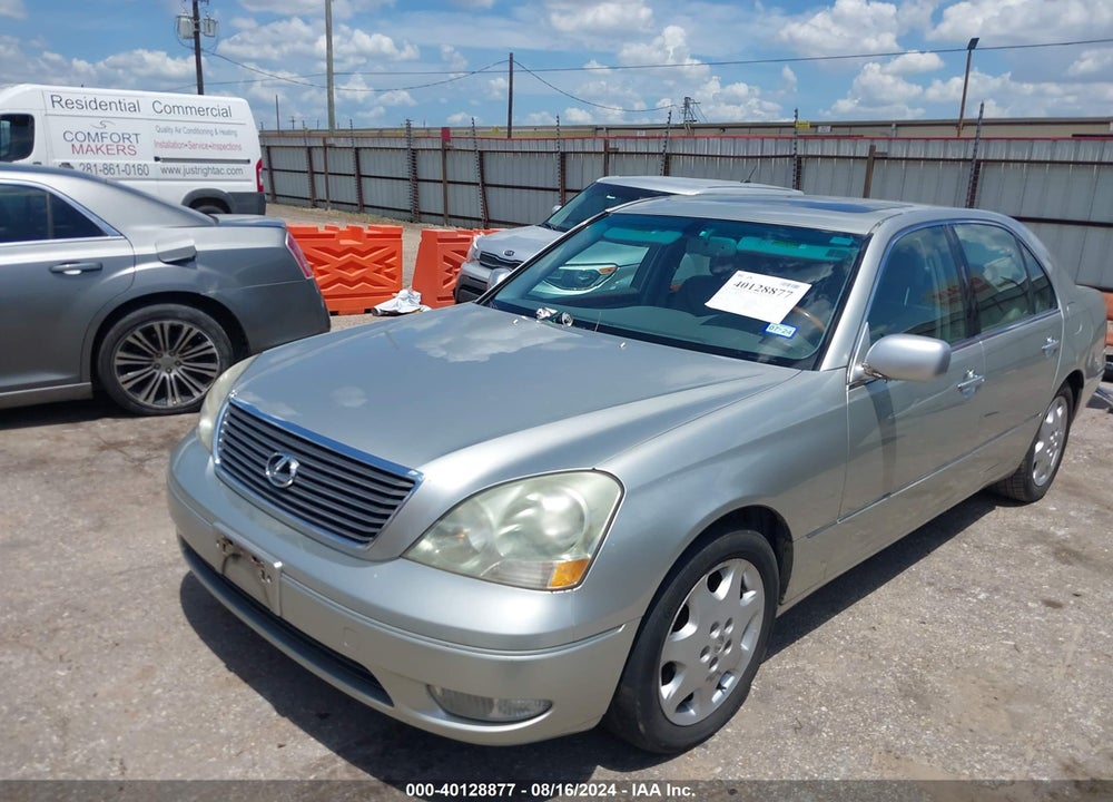 2003 LEXUS LS 430 VIN: JTHBN30F030122389