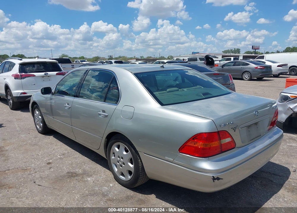 2003 LEXUS LS 430 VIN: JTHBN30F030122389