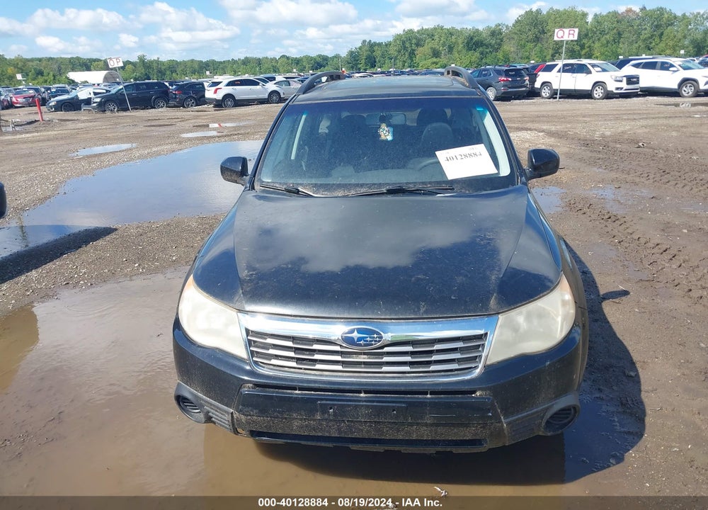 2009 SUBARU FORESTER 2.5X VIN: JF2SH63629H727435
