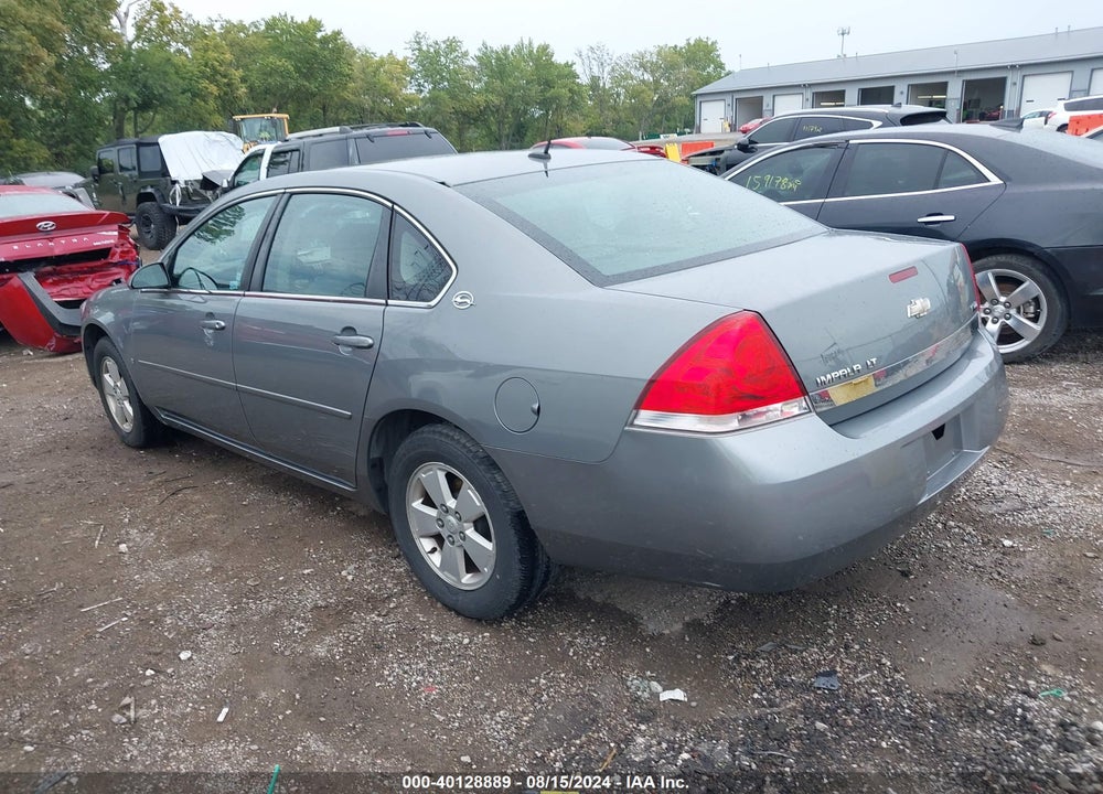 2007 CHEVROLET IMPALA LT VIN: 2G1WT58K179317749