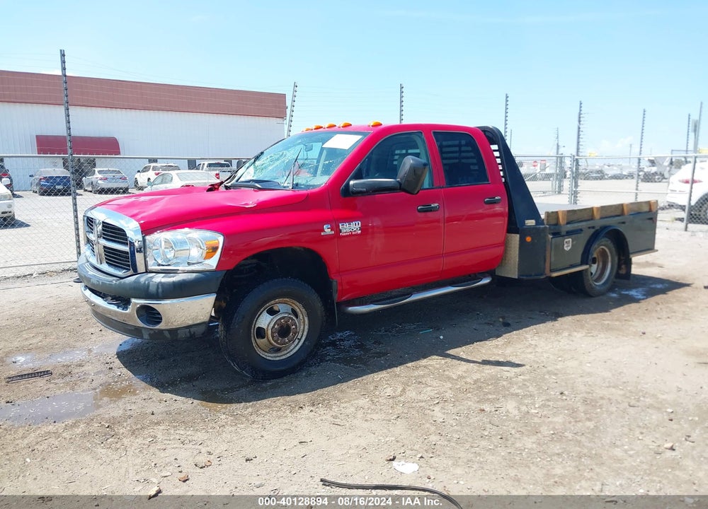 2009 DODGE RAM 3500 HD CHASSIS ST/SLT/LARAMIE VIN: 3D6WH48L99G532035
