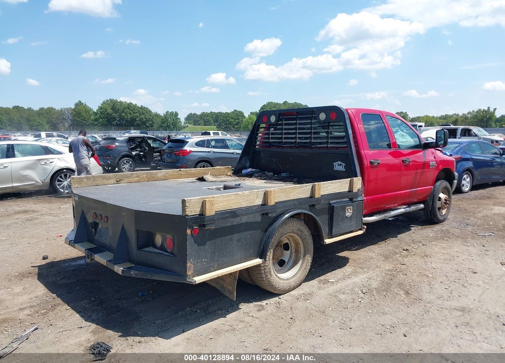 2009 DODGE RAM 3500 HD CHASSIS ST/SLT/LARAMIE VIN: 3D6WH48L99G532035