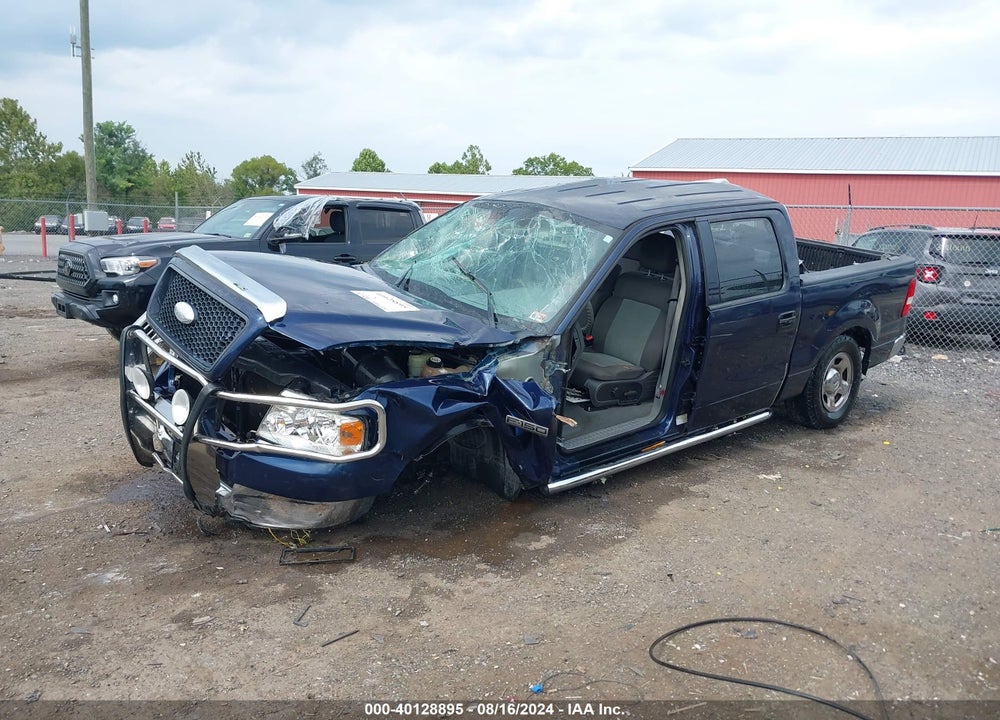 2005 FORD F-150 XLT VIN: 1FTRW12W55KF08537