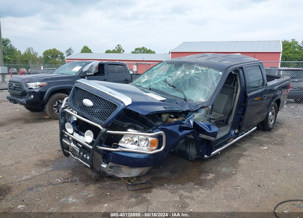 2005 FORD F-150 XLT VIN: 1FTRW12W55KF08537