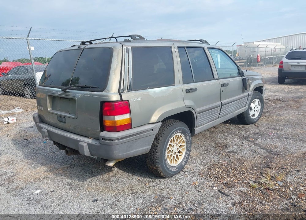 1995 JEEP GRAND CHEROKEE LAREDO VIN: 1J4GZ58Y9SC670038