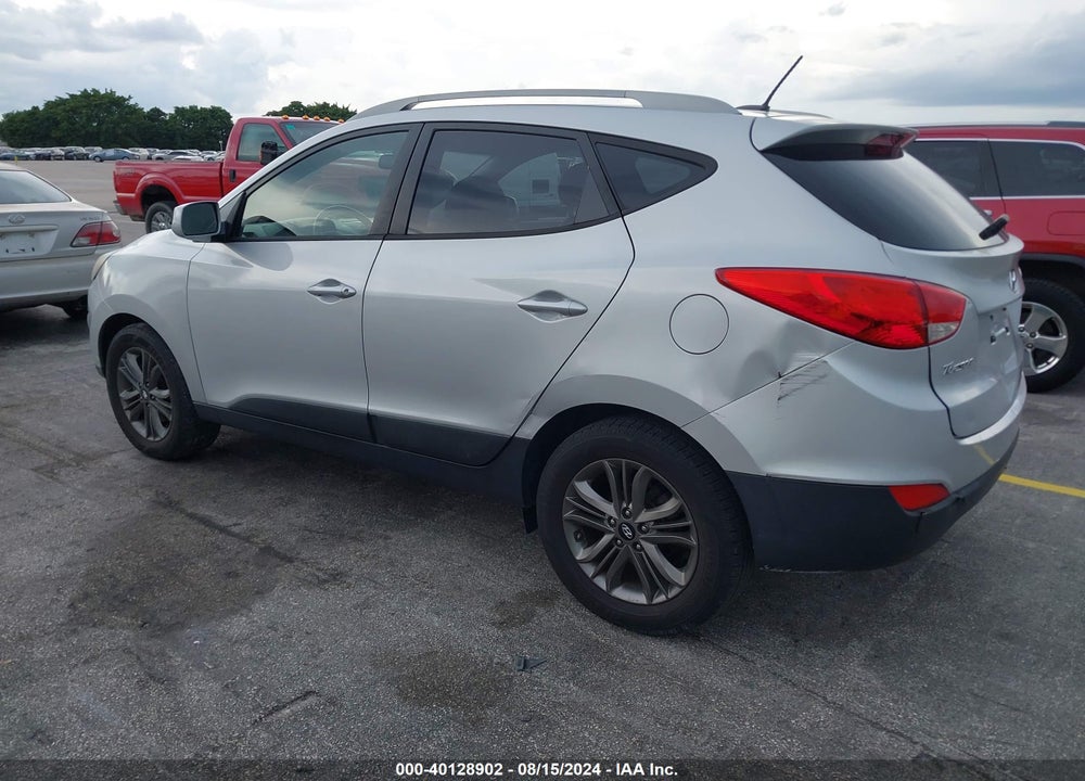 2014 HYUNDAI TUCSON SE VIN: KM8JU3AG5EU891985