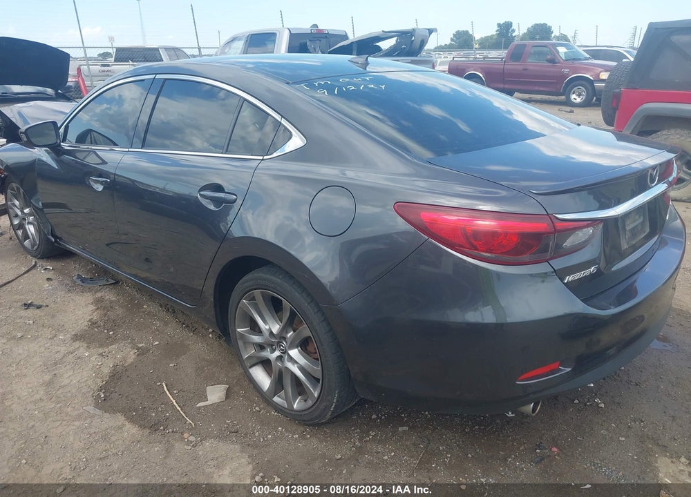 2016 MAZDA 6 I GRAND TOURING VIN: JM1GJ1W5XG1449842