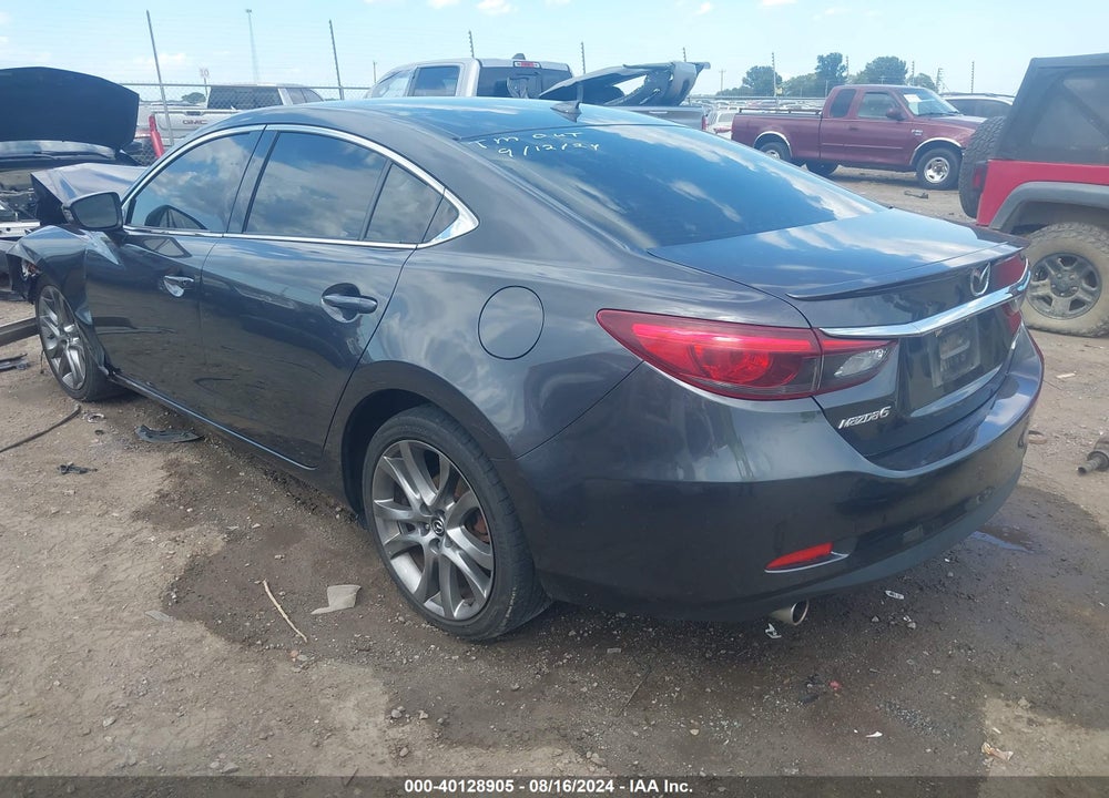 2016 MAZDA 6 I GRAND TOURING VIN: JM1GJ1W5XG1449842