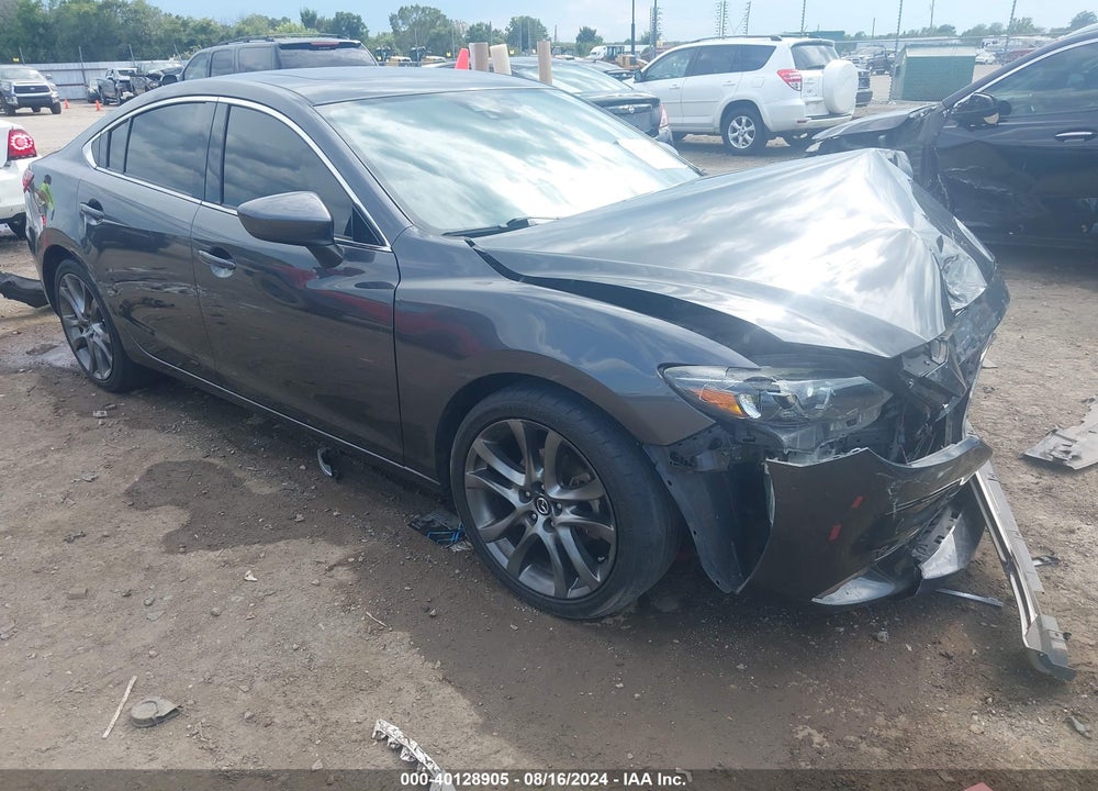 2016 MAZDA 6 I GRAND TOURING VIN: JM1GJ1W5XG1449842