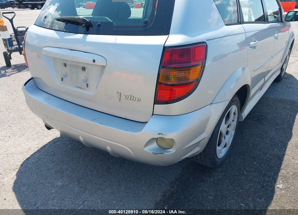 2006 PONTIAC VIBE VIN: 5Y2SL65886Z412107