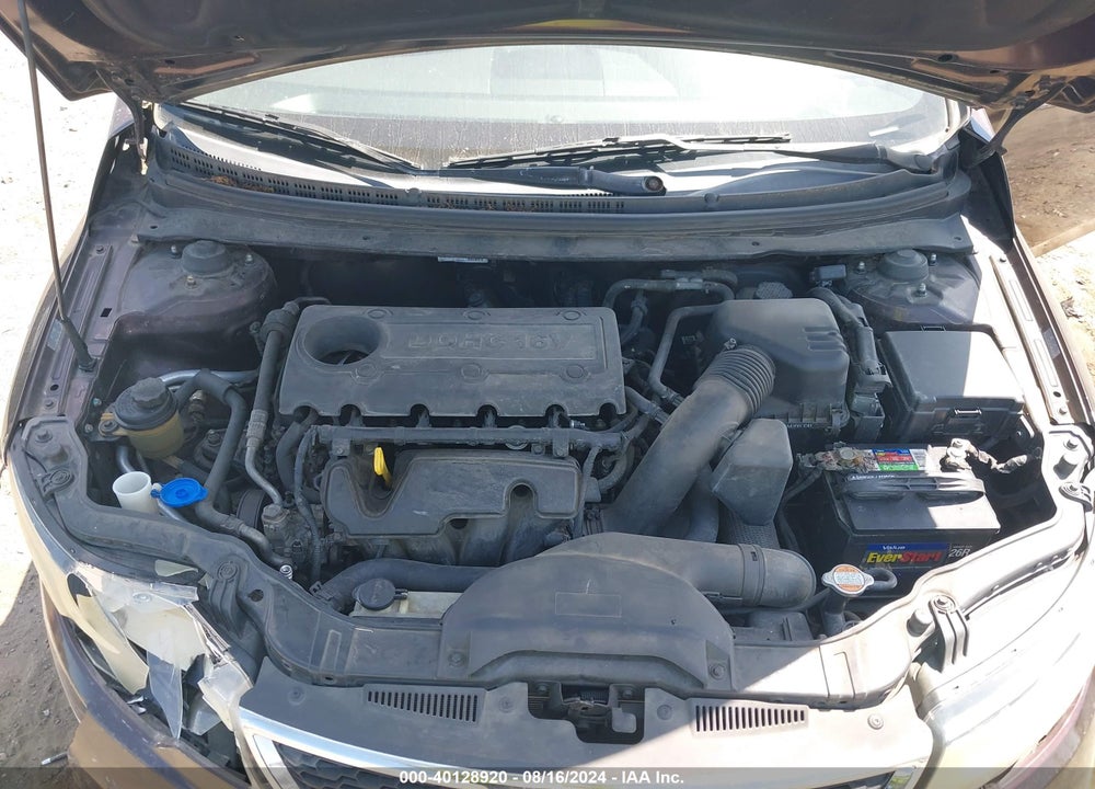 2011 KIA FORTE EX VIN: KNAFU4A29B5357783