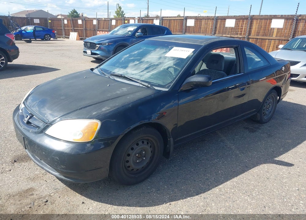 2002 HONDA CIVIC EX VIN: 1HGEM22922L052976