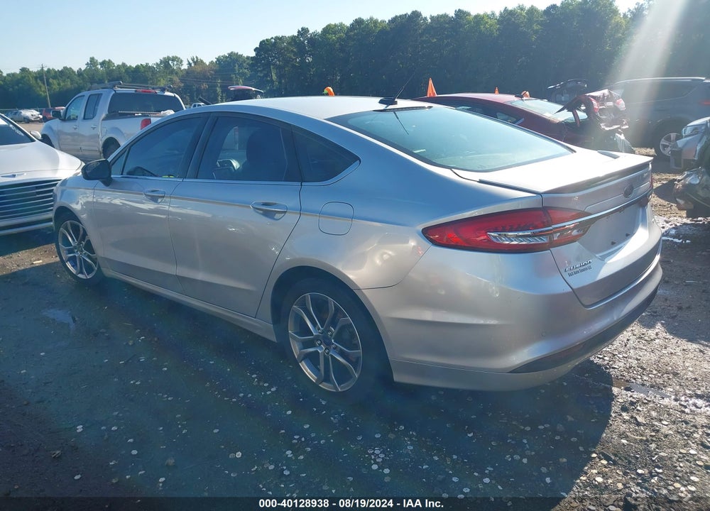2017 FORD FUSION SE VIN: 3FA6P0H76HR174793