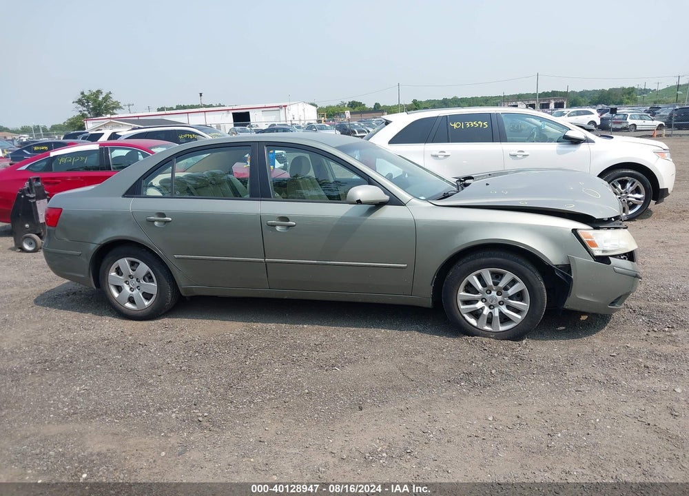 2009 HYUNDAI SONATA GLS VIN: 5NPET46C29H573827