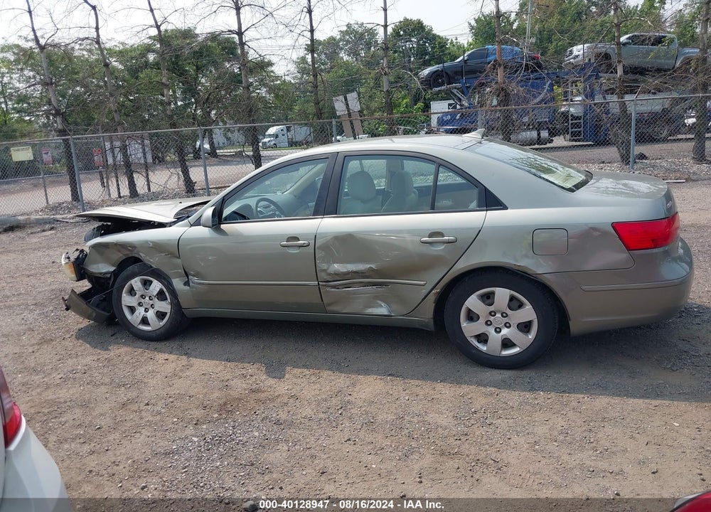 2009 HYUNDAI SONATA GLS VIN: 5NPET46C29H573827