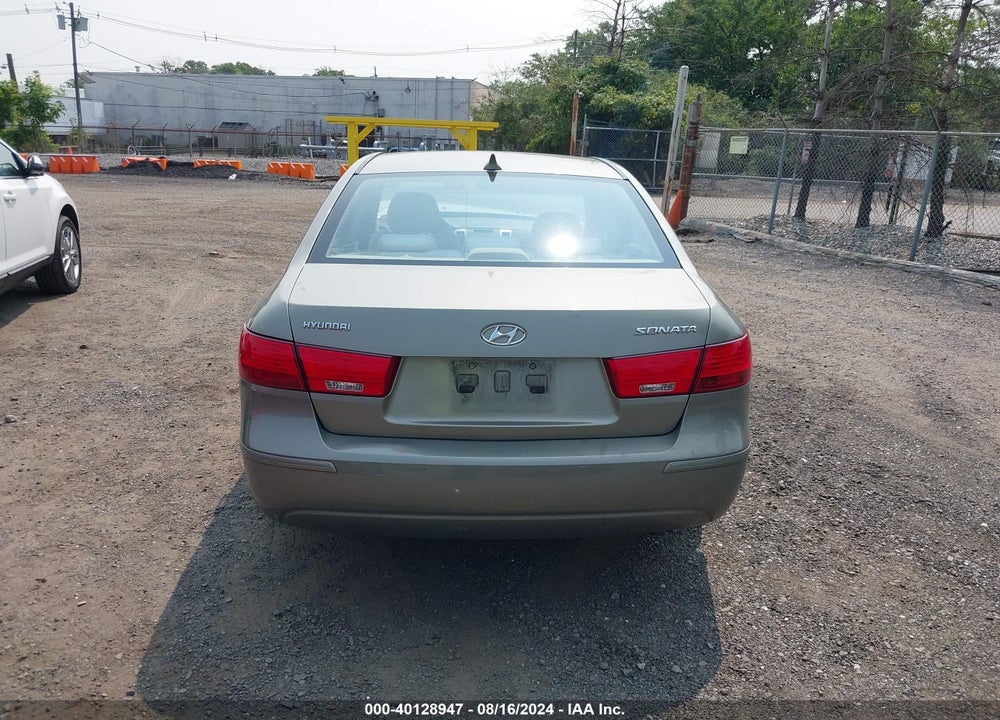 2009 HYUNDAI SONATA GLS VIN: 5NPET46C29H573827