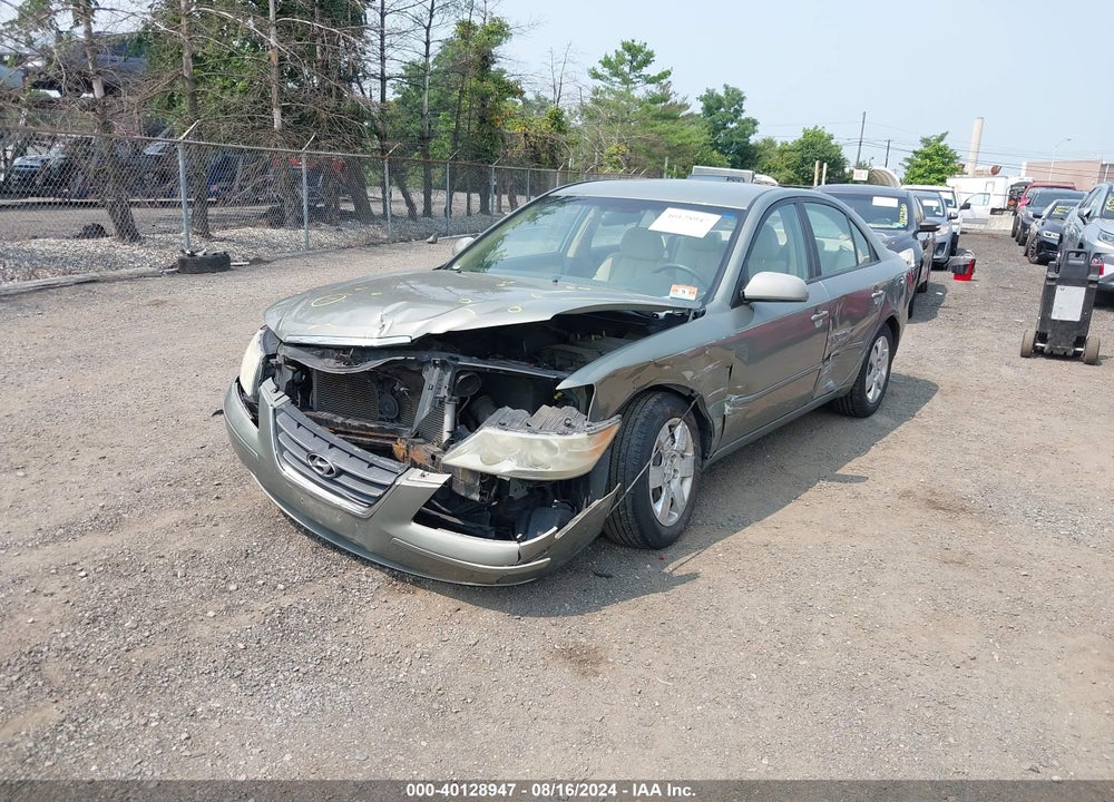 2009 HYUNDAI SONATA GLS VIN: 5NPET46C29H573827