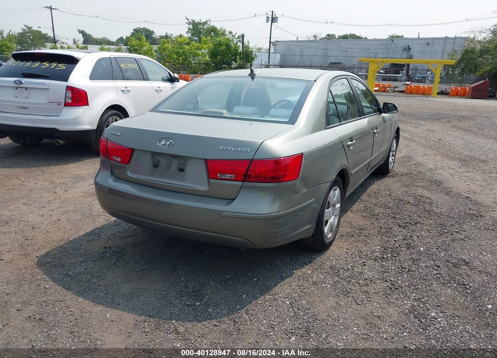 2009 HYUNDAI SONATA GLS VIN: 5NPET46C29H573827