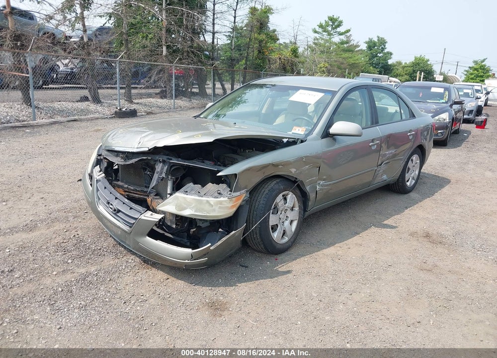 2009 HYUNDAI SONATA GLS VIN: 5NPET46C29H573827