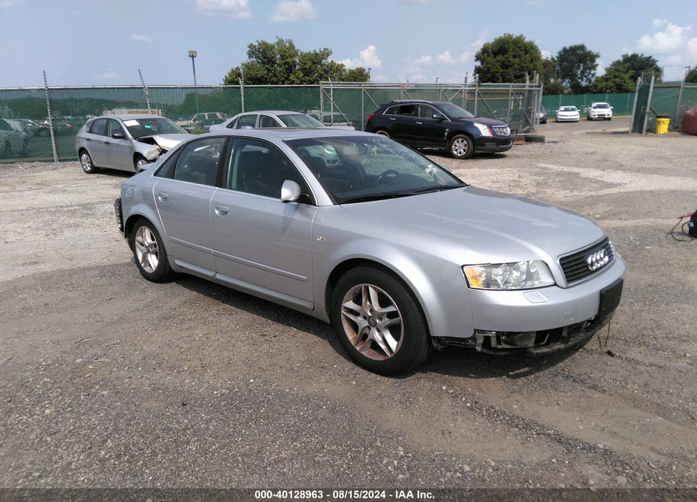 2004 AUDI A4 3.0 VIN: WAULT68E34A124669
